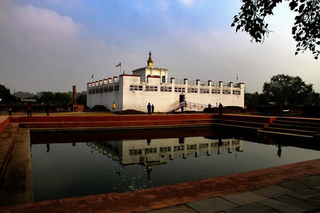 birth-place-of-buddha-Lumbini-min The sacred Maya Devi Temple in Lumbini, the birthplace of Lord Buddha—where history, peace, and spirituality come together.