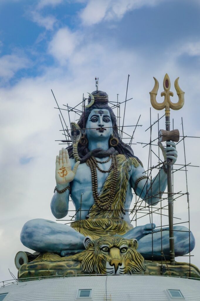 Serenity meets spirituality at Pumdikot, where the towering Shiva statue gazes over Pokhara and the Annapurna Himalayas.