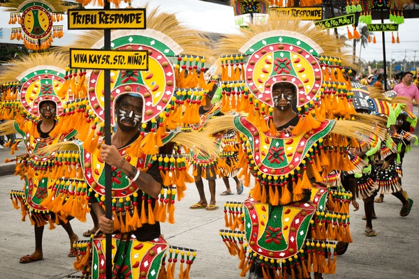 kalibo-philippines-celebrating-ati-aithan- Experience the vibrant energy of Kalibo during the Ati-Atihan Festival a colorful celebration of culture and tradition.