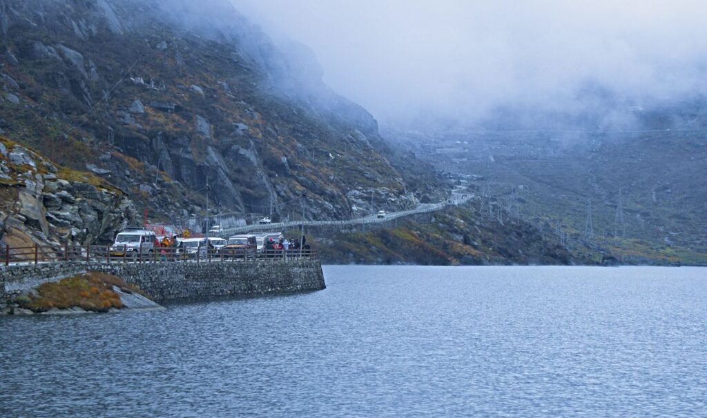 Beautiful lake in SIkkim