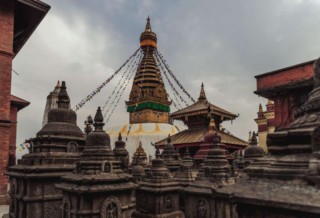 Beautiful Swayambhunath Stupa