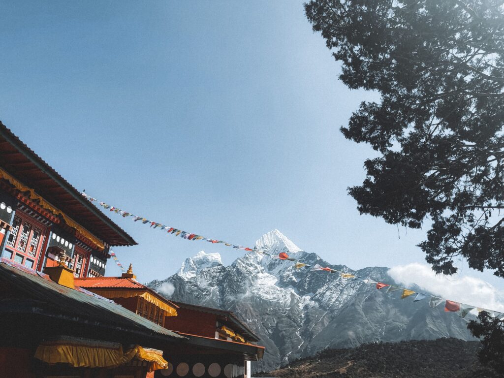 Beautiful weather in Lukla