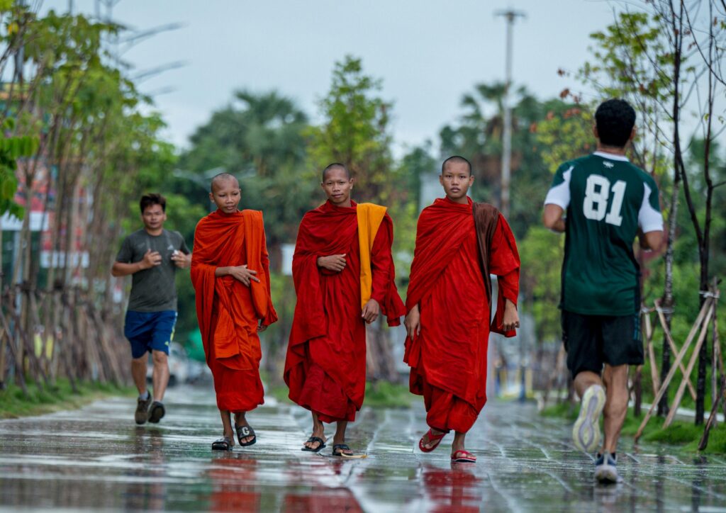 Monk in Bangkok